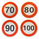 REFLEX KLISTREMERKE FARTSGRENSE 100KM/T