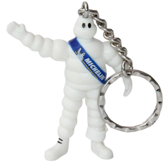 Nøkkelring Michelin mann