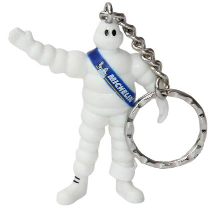 Nøkkelring Michelin mann