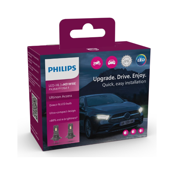 Philips Ultinon Access H7/H18 LED kit