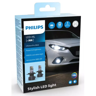 H4 Led kit 12/24V Pro3022, PHILIPS