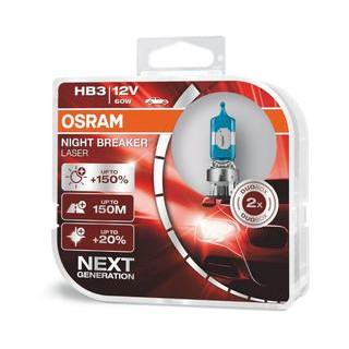 Osram Night Breaker laser HB3 12v 2stk