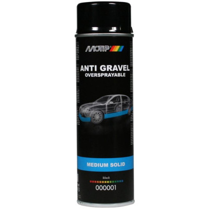 Motip Anti gravel sort, medium solid, 500ml