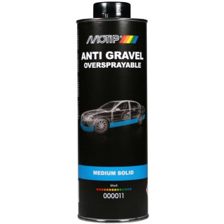 Motip Anti gravel sort, medium solid, 1L