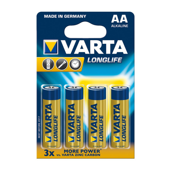 VARTA LONGLIFE AA 4-PK