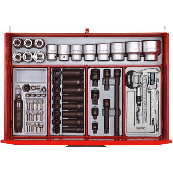 Verktøyvogn Teng Tools TCMMIND08 569 del