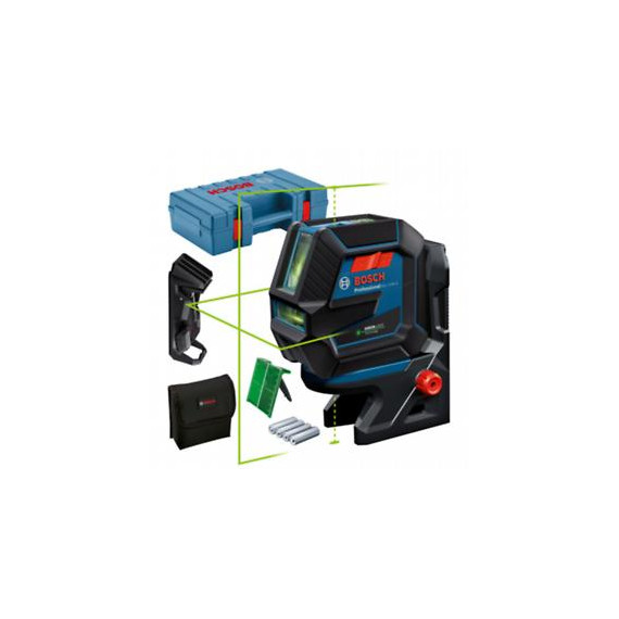 BOSCH KOMBILASER GRØNN GCL 2-50/RM10/CLIP/CASE