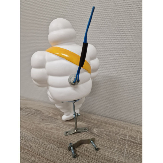 Michelin mascot mann U-orginal 27cm Gul