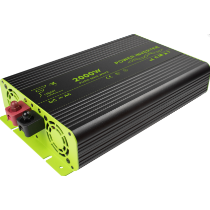 Inverter DC-AC Ren sinus, 24V-230V. 2000 W (4000W Peak)