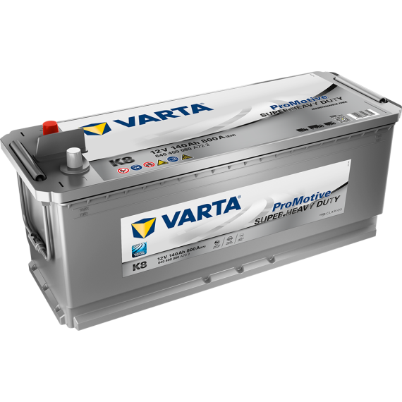 VARTA Promotive SHD K8 140AH 800A (513x189x203/223mm +V