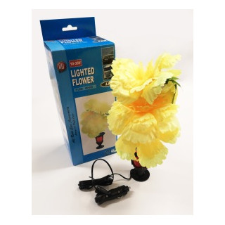 Lighted Flower 12-24V  Gul, All Ride