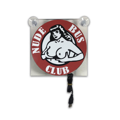 Light box USB Nude Bus Club 17 x 17 cm