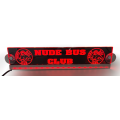 LEDSKILT RGB Nud Bus Club12/24V 30x6cm