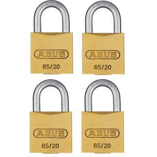 ABUS Traveller 65 20 4-pk BL