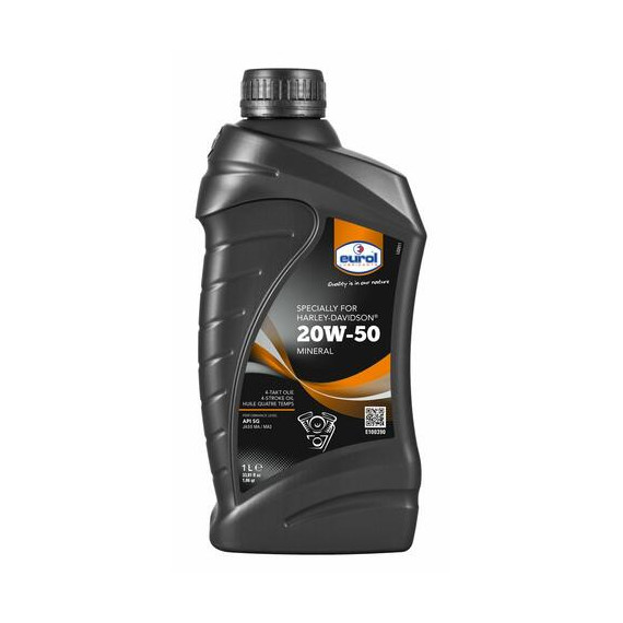 Eurol Harley 20W-50 Mineralsk, 1L