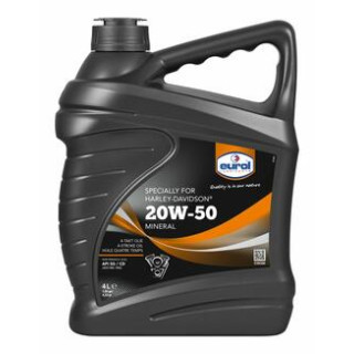 Eurol Harley 20W-50 Mineralsk, 4L