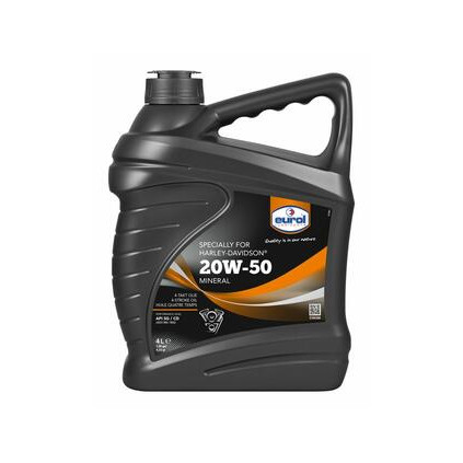 Eurol Harley 20W-50 Mineralsk, 4L