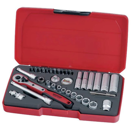 TENG TOOLS PIPENØKKELSETT 36 DEL T1436