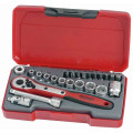 TENG TOOLS PIPENØKKELSETT 1/4 T1424 24DEL