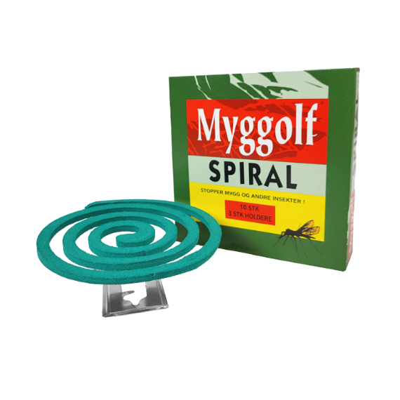 MYGGSPIRAL MYGGOLF 10-PK M/STATIV