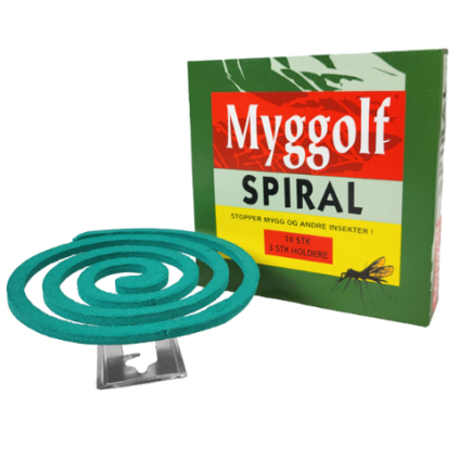 MYGGSPIRAL MYGGOLF 10-PK M/STATIV