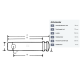 Toppstagbolt  36x130mm kat.3 Kramp