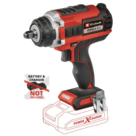 Einhell IMPAXXO 18/400 batterimuttertrekker 400Nm 18V, solo