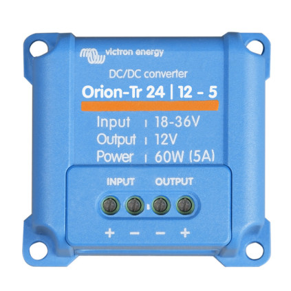 VICTRON Orion Tr24/12-5 Omformer 24V-12V 5A(Ikke isolert)