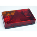Baklampe Multipoint 240x140mm m/ Tåkelys, skiltlys V-side, kontakt