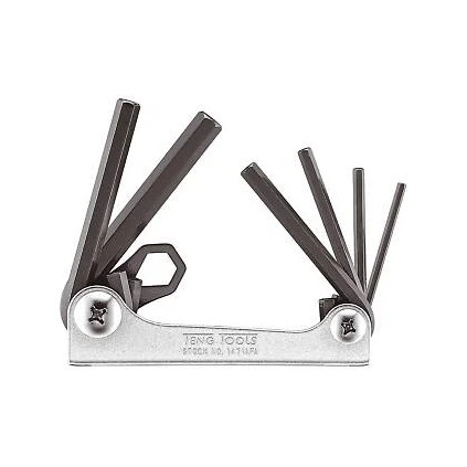 UNBRAKOSETT FOLDBAR 1471AFA 1/8-3/8" Teng Tools