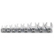KRÅKEFOTSETT TENG TOOLS M3808MM 3/8" 10-19MM 8STK