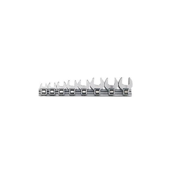 KRÅKEFOTSETT TENG TOOLS M3808MM 3/8" 10-19MM 8STK