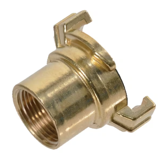 Geka kobling med innvendig gjenger lang 3/4"