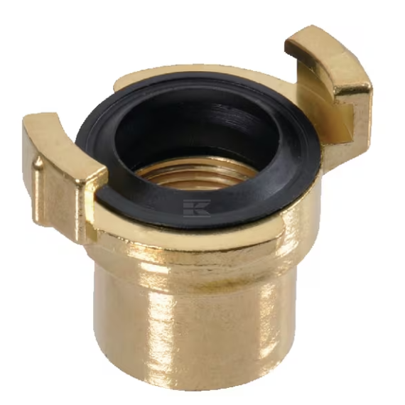 Geka kobling med innvendig gjenger lang 3/4"