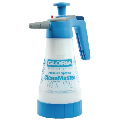 SPRAYFLASKE BLÅ pH2-12, CM12, 1,25L, GLORIA