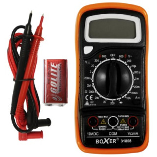 Boxer digitalt multimeter 0-600V AC/DC