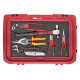 SERVICEVESKE EVA MED VERKTØY SCE2 118 DELER TENG TOOLS (UTSTILLINGSMODELL)