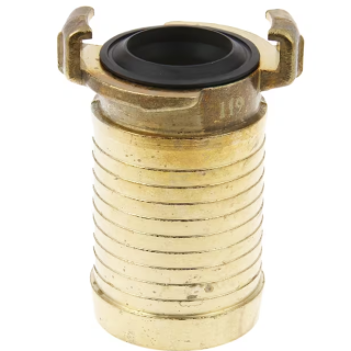 Geka kobling med slangestuss 1 1/2"