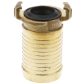 Geka kobling med slangestuss 1 1/2"