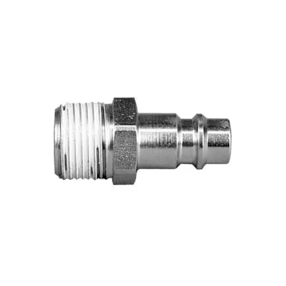 Trykkluftkobling hann 1/4" utv. gjenger 320, Flowconcept