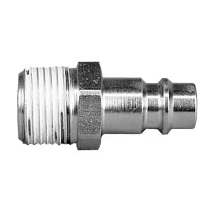 Trykkluftkobling hann 1/4" utv. gjenger 320, Flowconcept