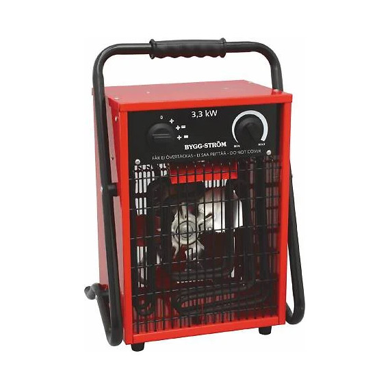 BYGGVARMEVIFTE 3,3kW 230V, BYGG-STRÖM