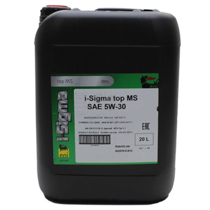 ENI i-Sigma Top MS 5W-30, 20L motorolje