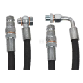 Slangesett 90cm toppstag, hurtigkob: ISO 7241-1A og banjo 3/8