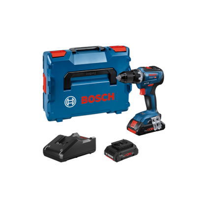 BOSCH DRILL GSR 18V-90 C 2X4AH PROCORE  L-BOXX