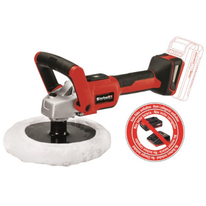 Einhell CE-CP 18/180 Li E 18V polermaskin, SOLO