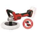 Einhell CE-CP 18/180 Li E 18V polermaskin, SOLO