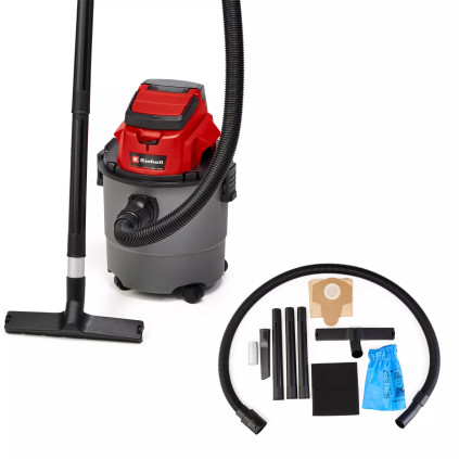 Einhell TC-VC 18/15 LI 18V våt-/tørrstøvsuger 15L, Solo