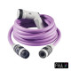 Hageslangesett 1/4'' 15m lilla, Fitt ikon