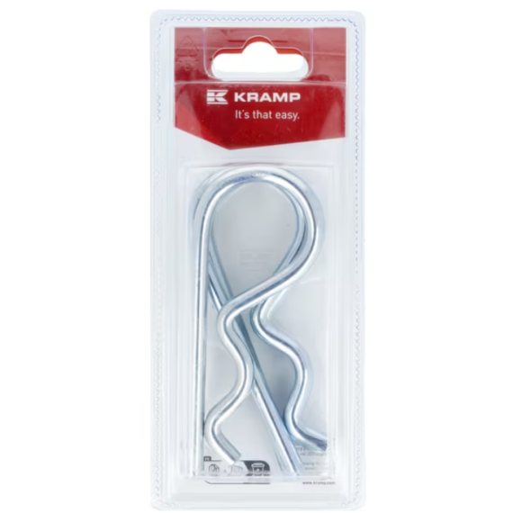 R-klips enkel 6 x 82,5mm  (3pk), Kramp